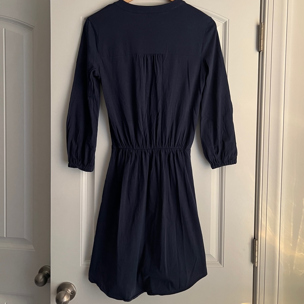 Lilly Pulitzer Midnight Blue Button-Up Dress - Picture 5 of 5